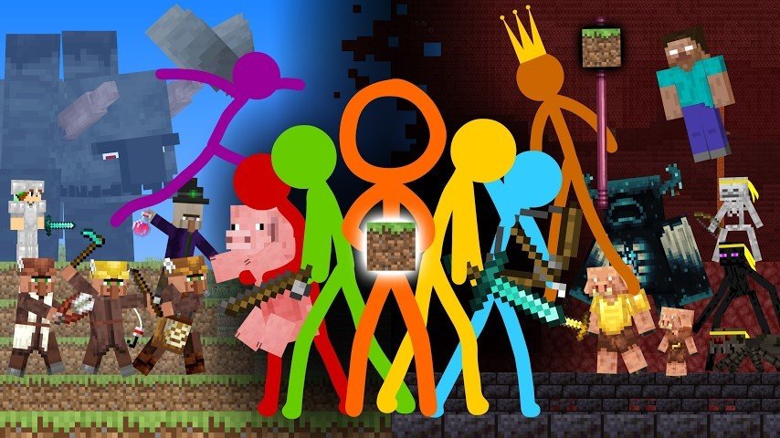 Animation vs. Minecraft poster